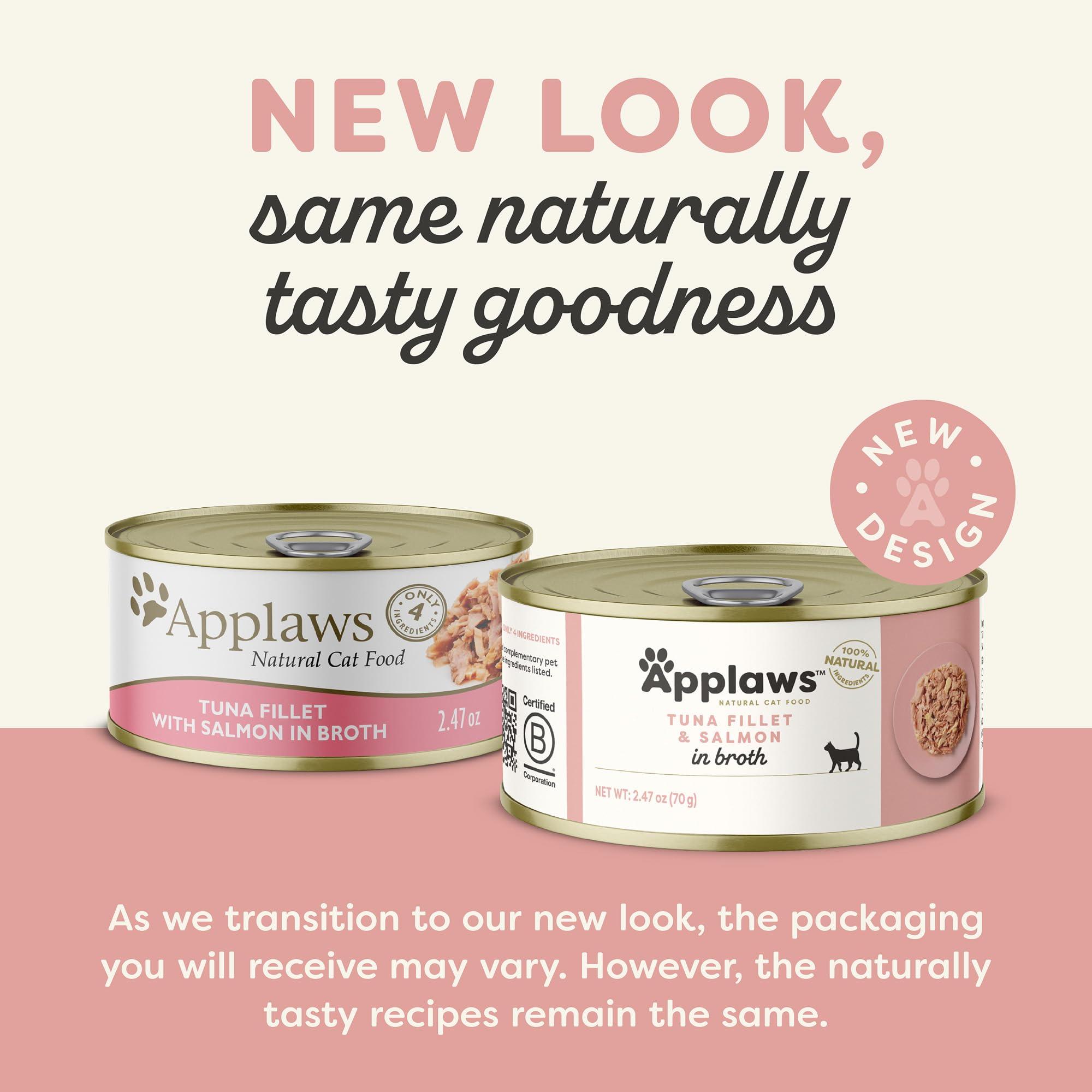 Applaws, ingredientes limitados, sabor auténtico para gatos.