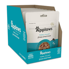 Applaws Premios liofilizados atún en bolsa; snack natural para premiar a tu gato.