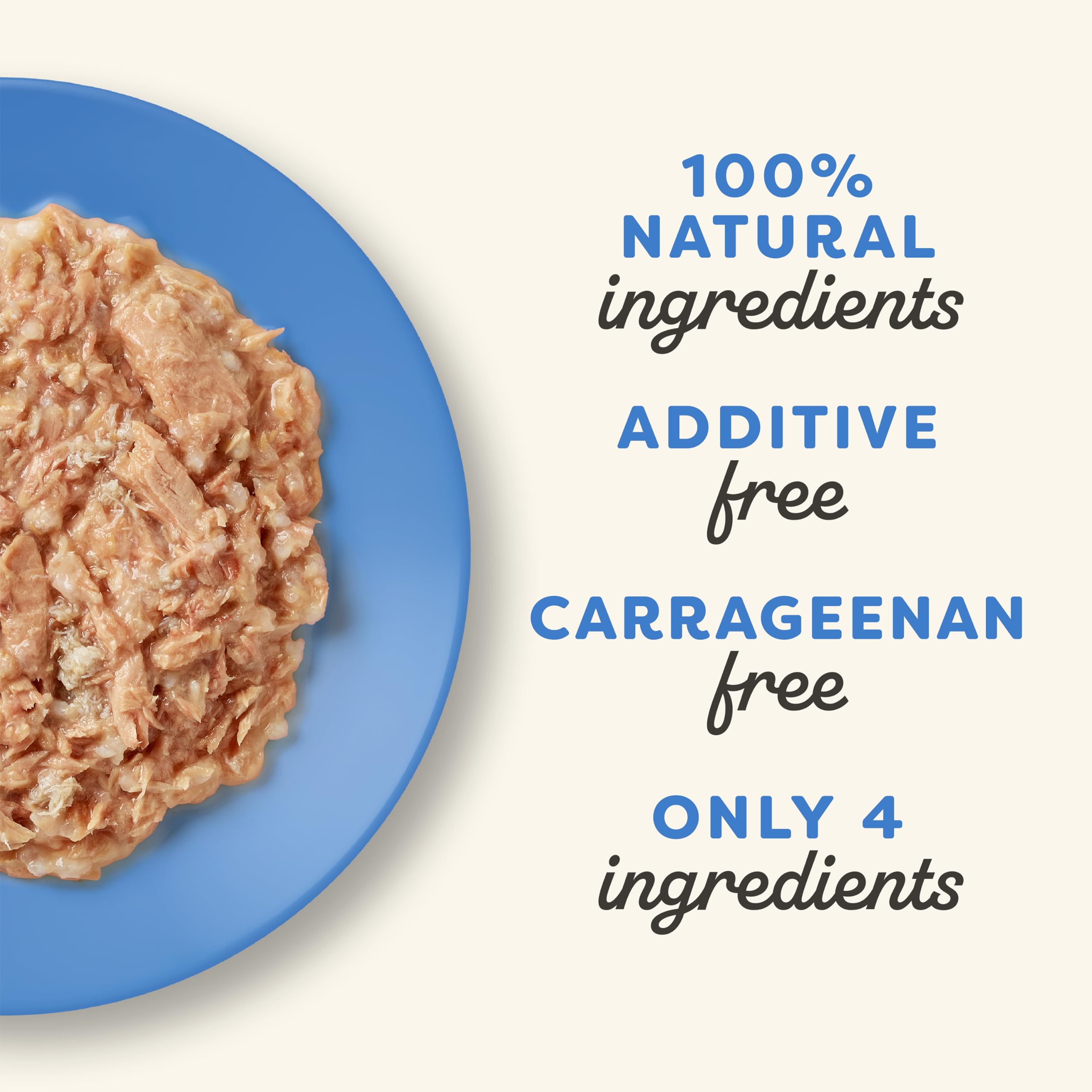 Proteína alta como primer ingrediente en la comida Applaws para gatos.