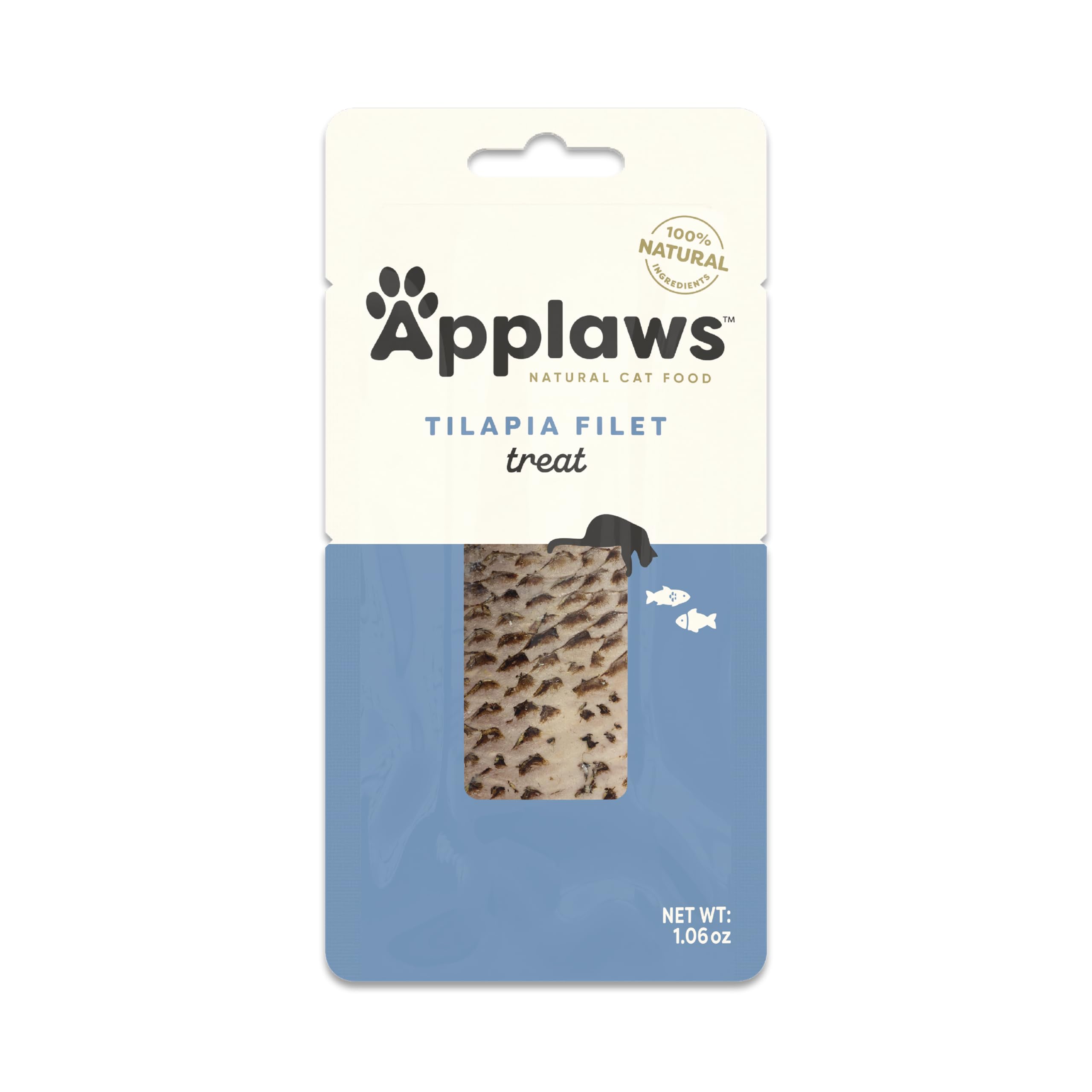 Applaws sabor tilapia, experiencia de merienda para gatos exigentes