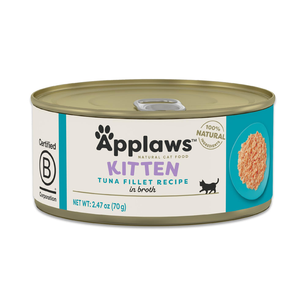 Sirviendo Applaws Gatito en tazón, ayuda a la hidratación diaria.