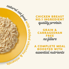 Applaws Vitality Lata 5.5oz con pollo, proteína real en cada porción para energía.
