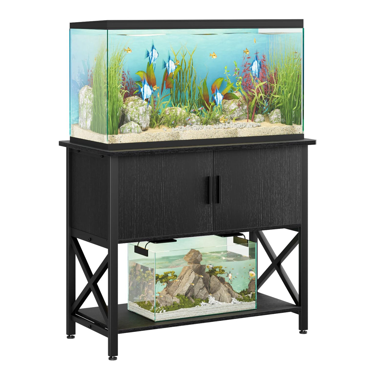 APPOLYN estante para acuario 40-50 galones en la parte superior, estable para tu tanque