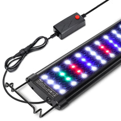 Luz AQQA frontal LED para acuario realza colores y claridad