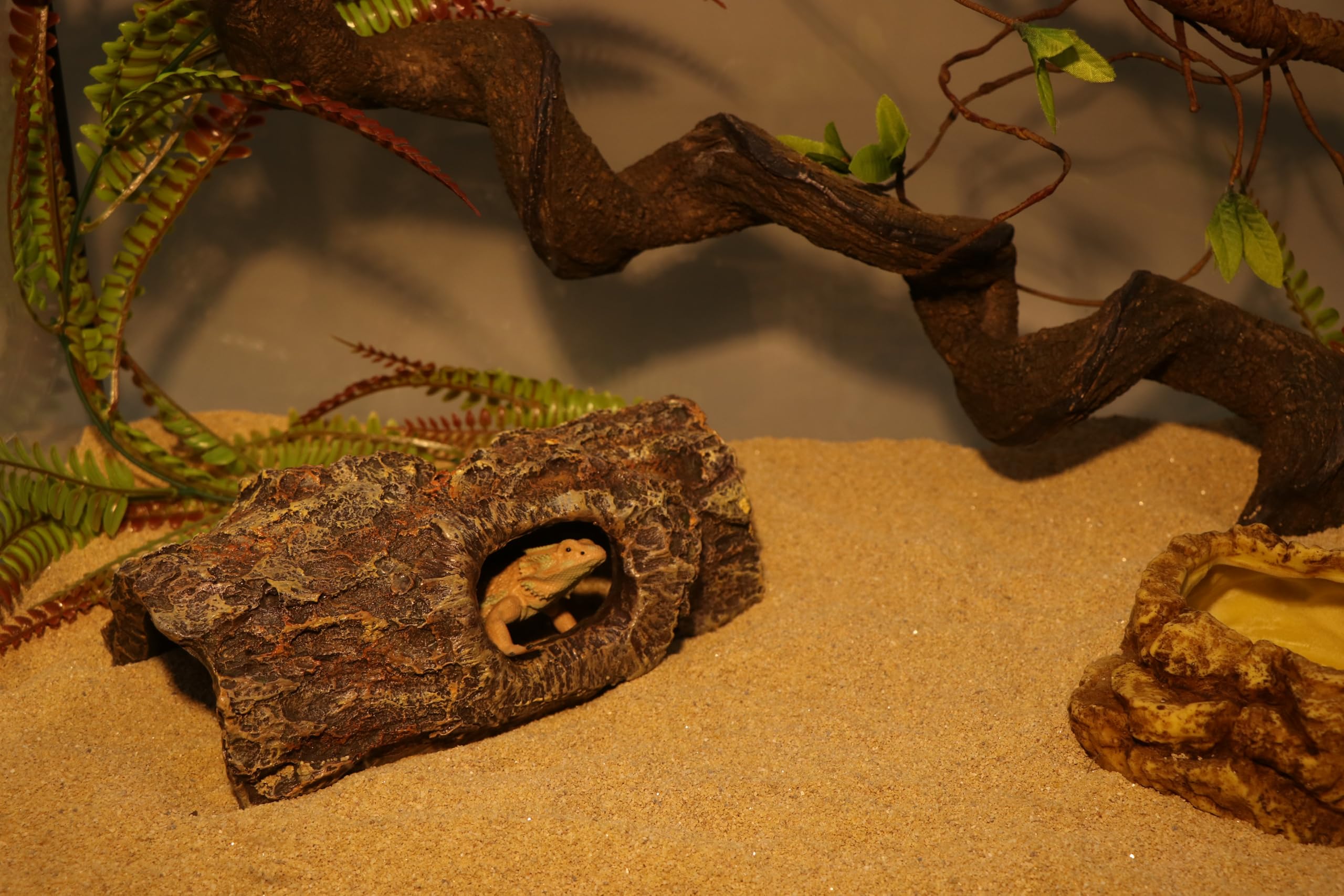 AQUA KT log monolito corcho, decoración resistente para hábitats.