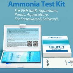 AquaApex: tiras de amoníaco, 50 tiras, para monitorear niveles.