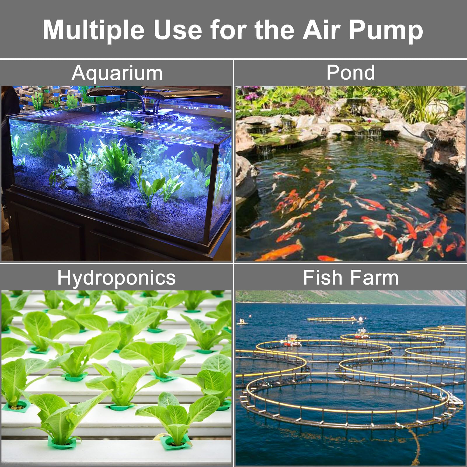 Aquamiracle aplicaciones versátiles para hidroponía o acuario
