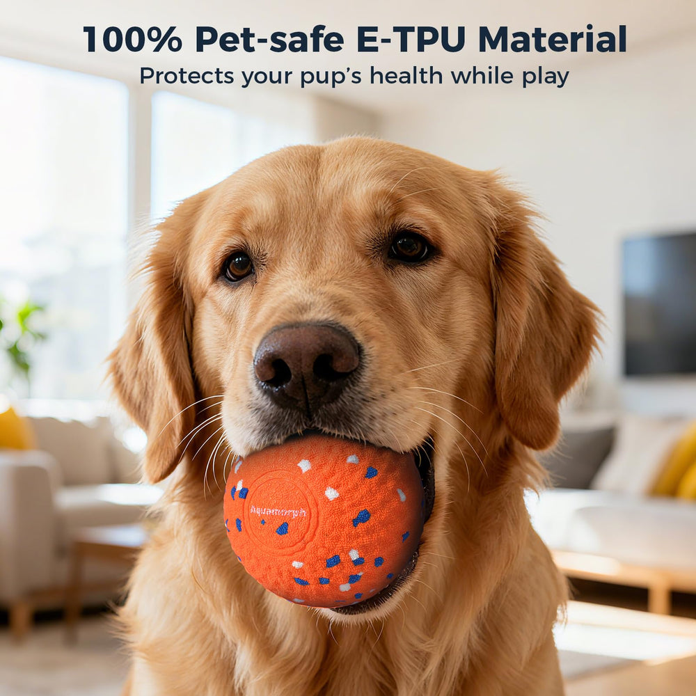 Aquamorph bola de TPU resistente para mordidas seguras.