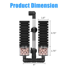 AQUANEAT bolas cerámicas en medio para biopurificación estable.