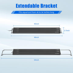 Configuración de 96 LEDs para espectro completo y colores vivos.