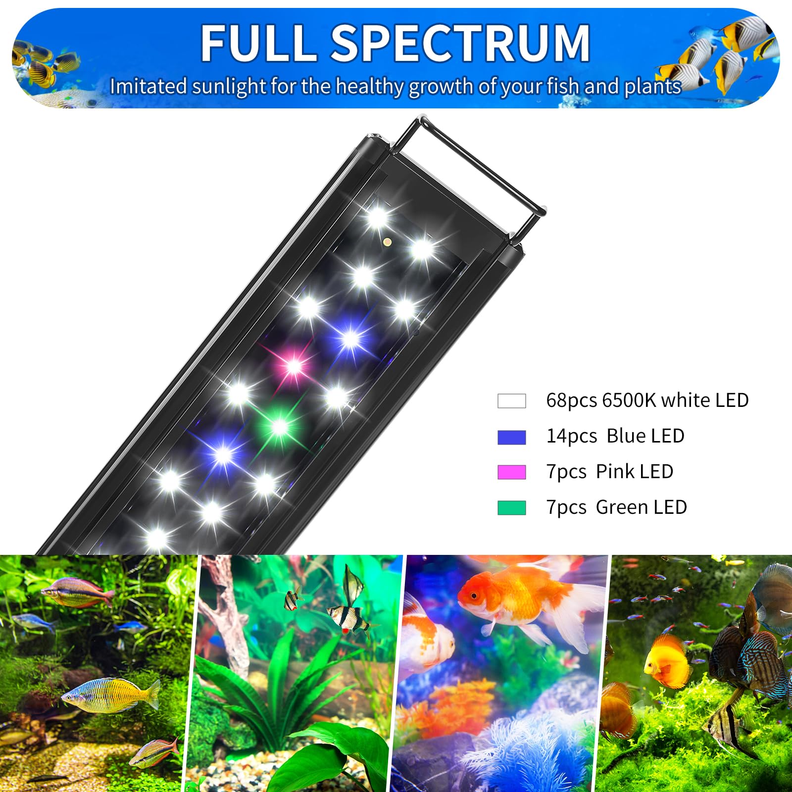 Cuerpo de luz AQUANEAT LED sin soportes, instalación limpia y flexible.