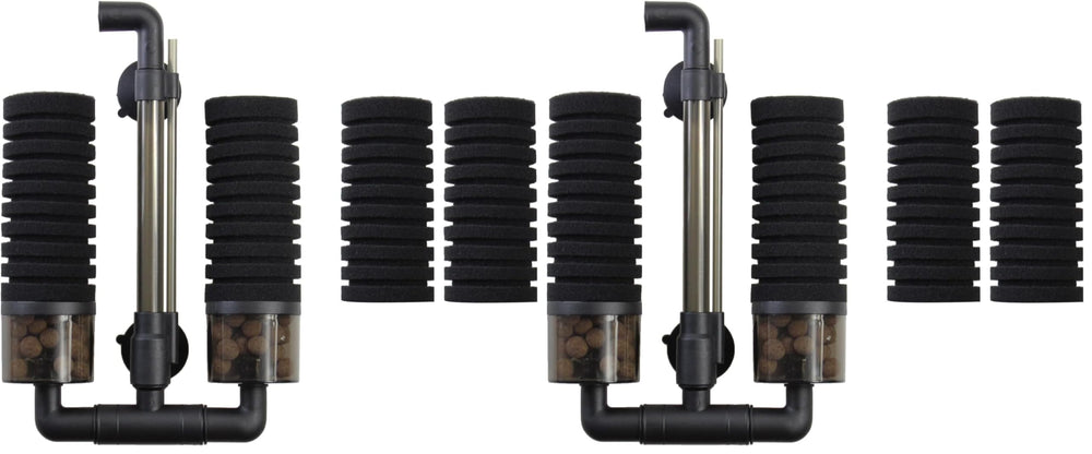 AQUANEAT filtro de esponja impulsado por aire, ideal para acuarismo pequeño y criaderos.