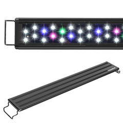 Luz LED AQUANEAT para acuario 48-54 pulgadas, iluminación completa para peces.
