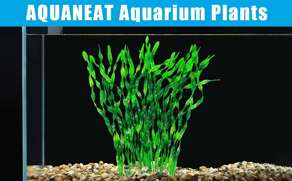 AQUANEAT plantas artificiales para acuario, ideales para acuarios grandes.