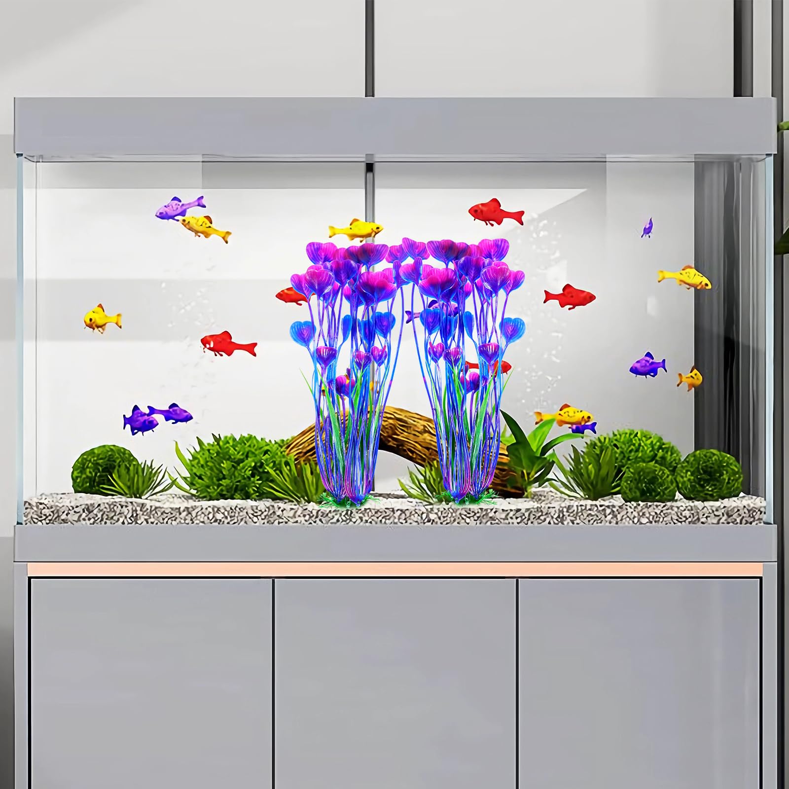 AQUANEAT decoración morada duradera que mantiene el color sin poda