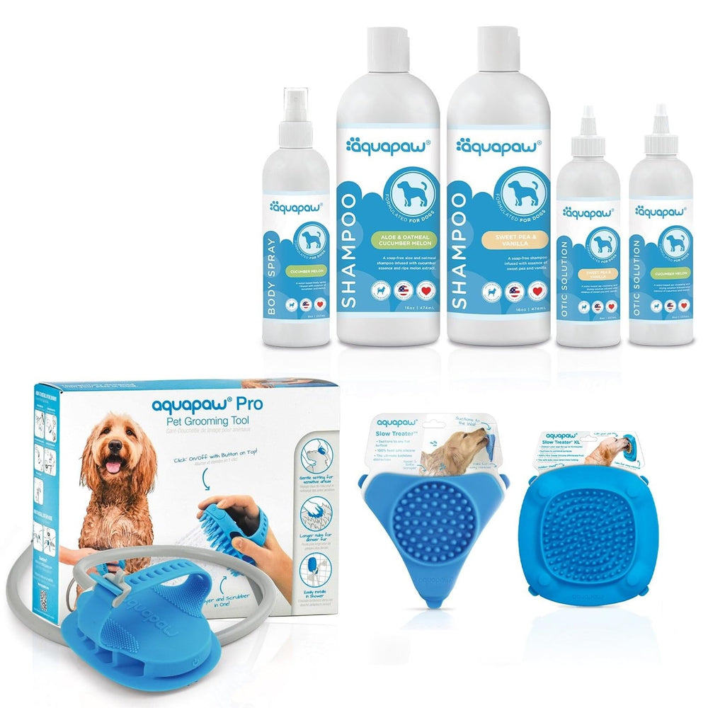 Tapete para lamer de Aquapaw, ideal para tiempos de baño sin estrés.