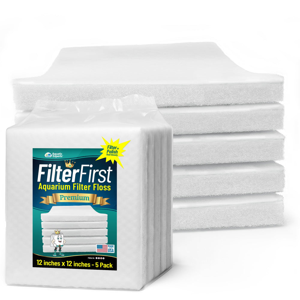 Filtro esponja Aquatic Experts, vista lateral del pad con dos capas.