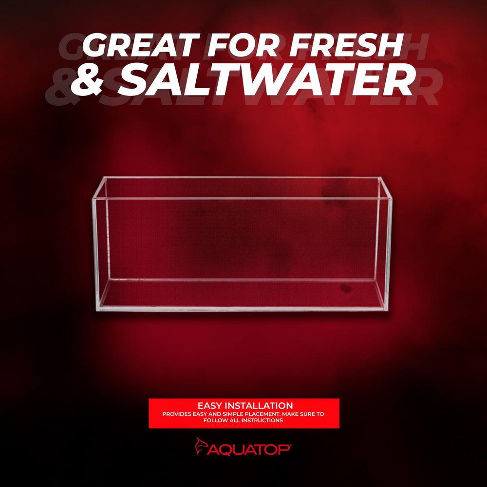 Acuario Aquatop, apto para agua dulce.