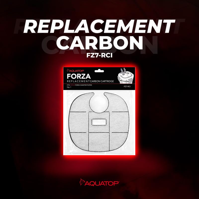 Aquatop cartucho de carbono mejora agua cristalina y reduce olores.