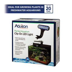 Aqueon Clip-On LED con 60 diodos para plantas acuáticas.