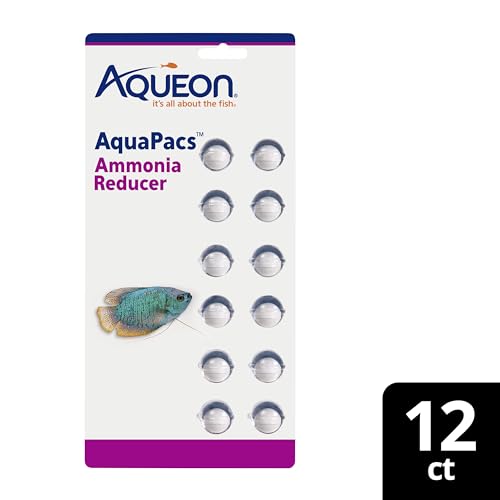 Aqueon AquaPacs tanque de peces saludables gracias a la reducción de amoníaco