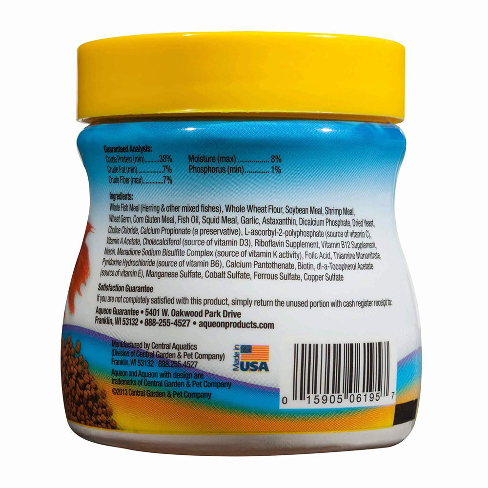 Pellets de Aqueon para betta, nutrición diaria equilibrada