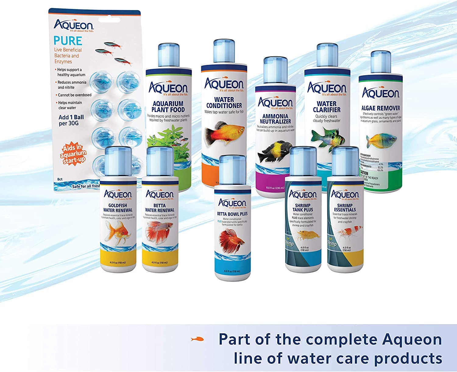 Aqueon Clarificador de Agua: agua clara lista para observar el acuario