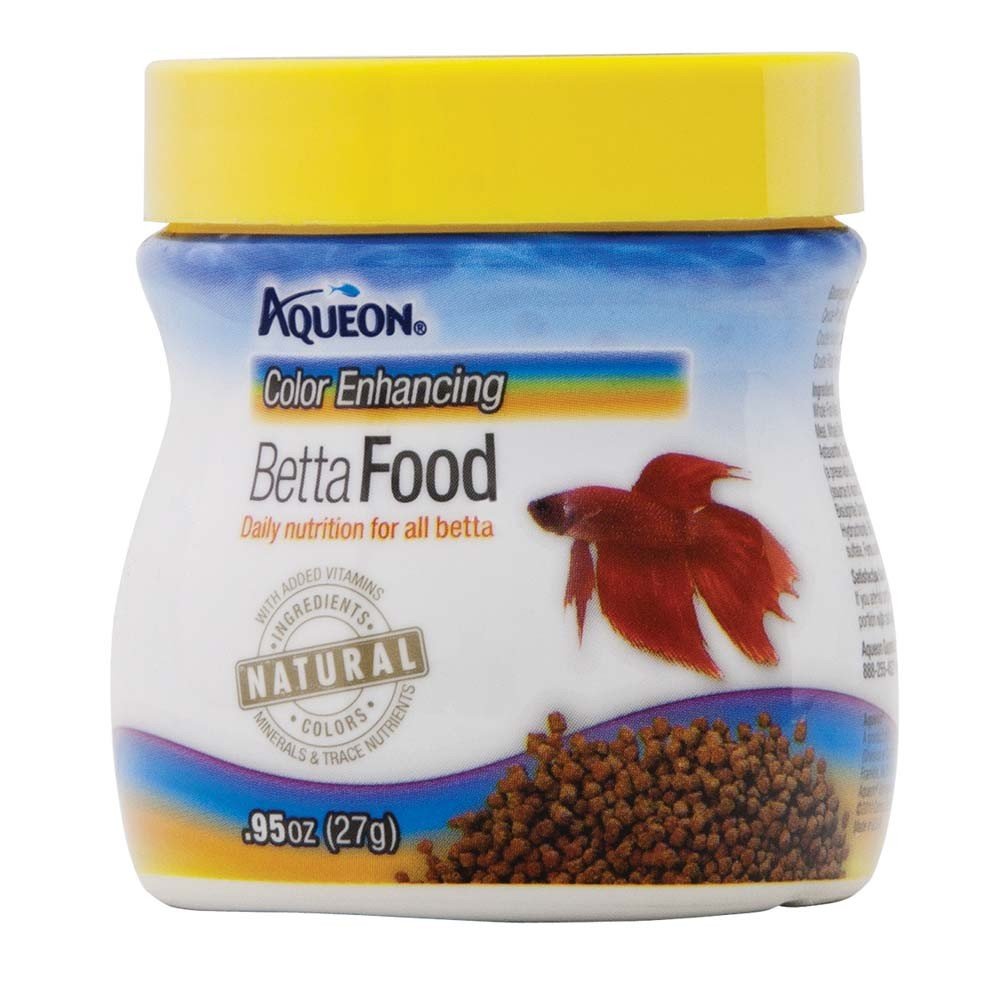Envase de 0,95 onzas de pellets para betta de Aqueon