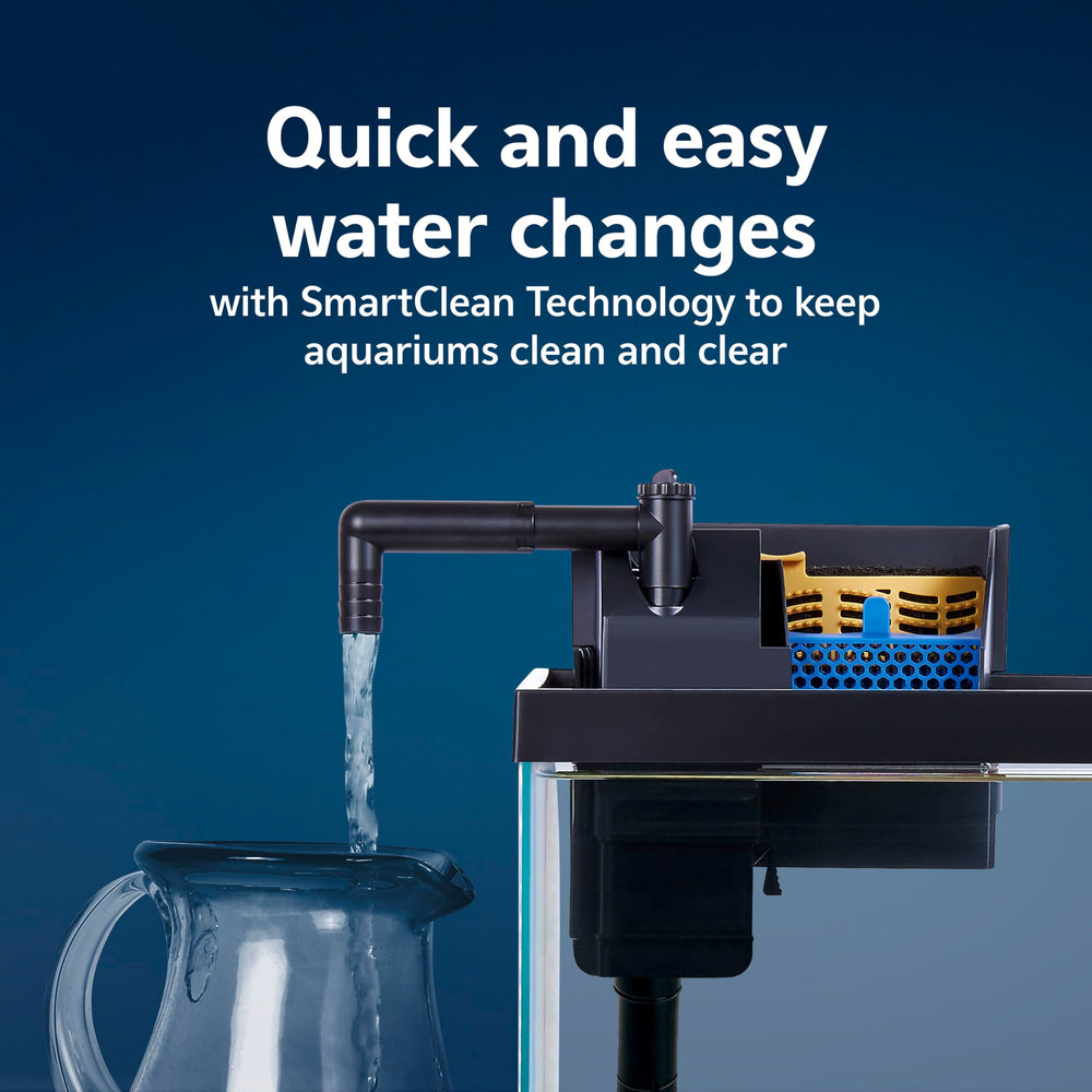 Aqueon flujo ajustable para acuarios de agua dulce y salada.