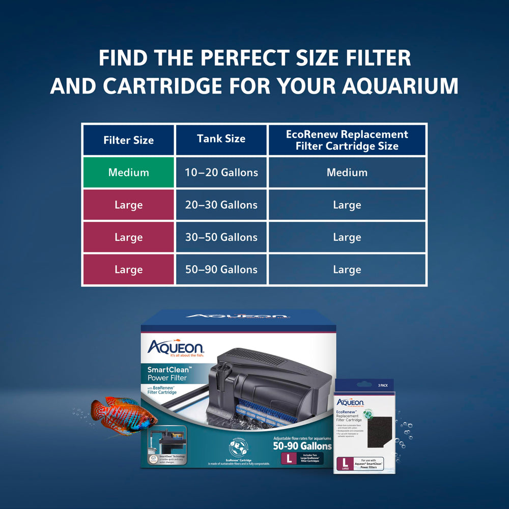 Aqueon flujo ajustable: adaptable a acuarios dulces y salados.