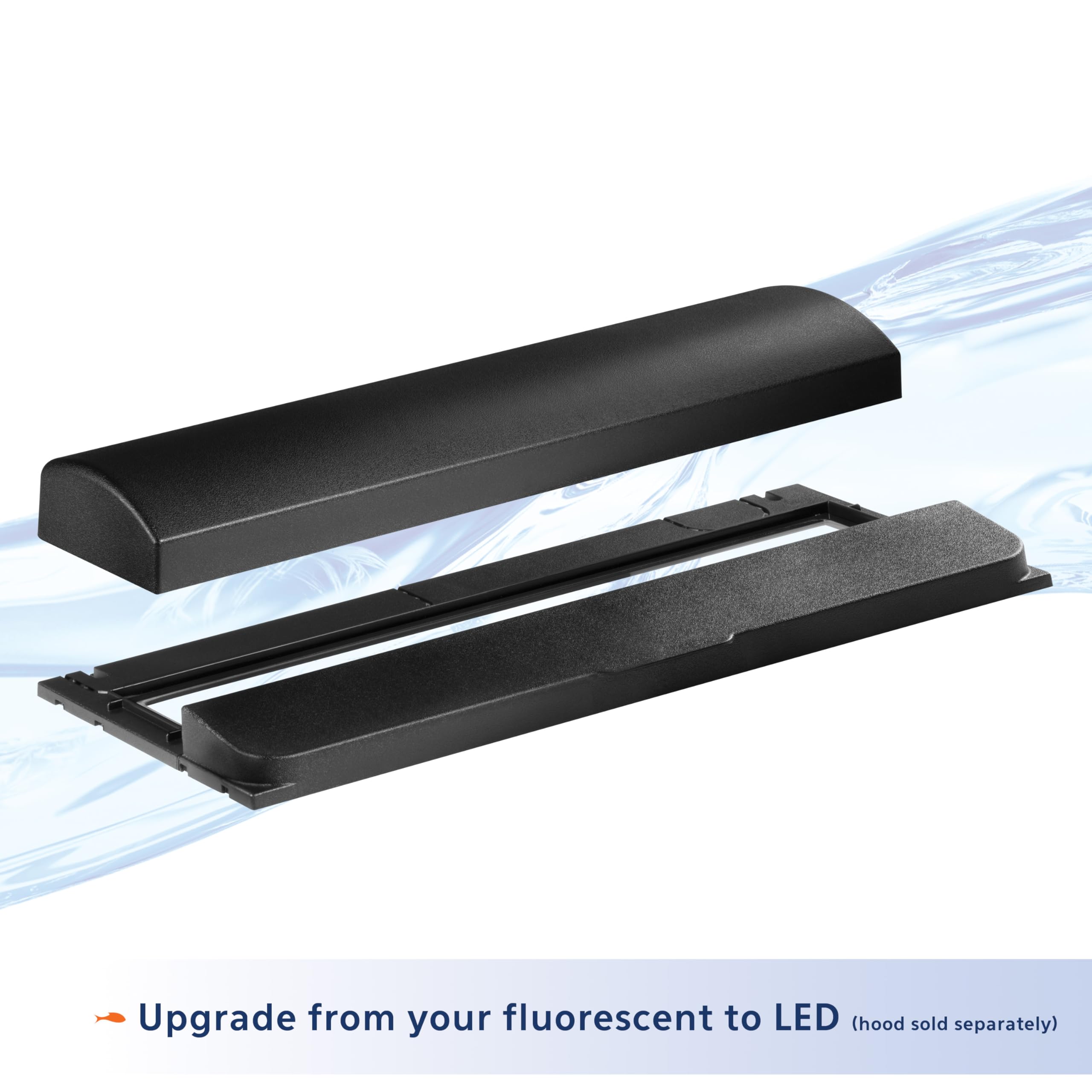 Aqueon: luz de tira LED con interruptor triple para control sencillo.