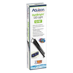 Aqueon OptiBright, luz LED frontal para iluminación diurna del acuario.