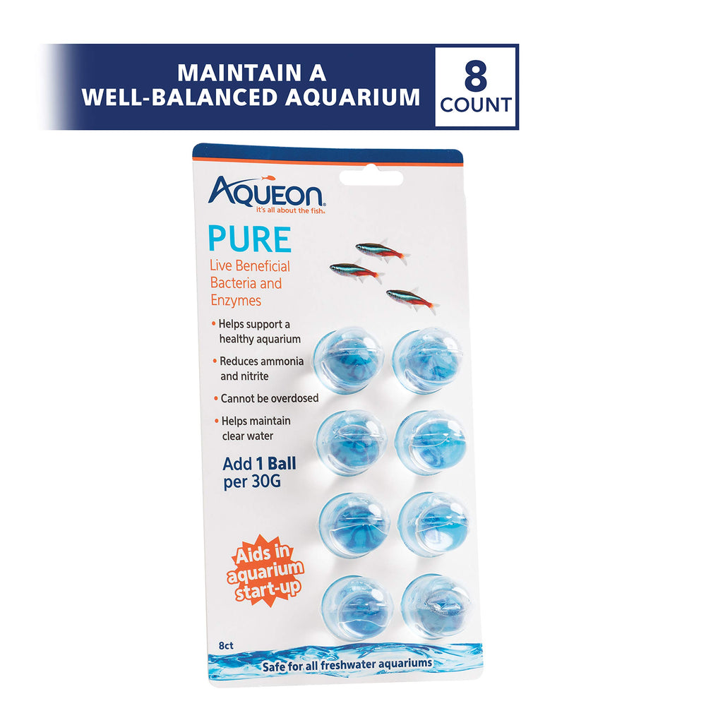 Aqueon Pure: bola de gel para dosificación fácil y segura.