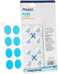 Aqueon Pure, enzimas-y-bacterias, facilita la descomposición de desechos y la estabilidad del acuario.