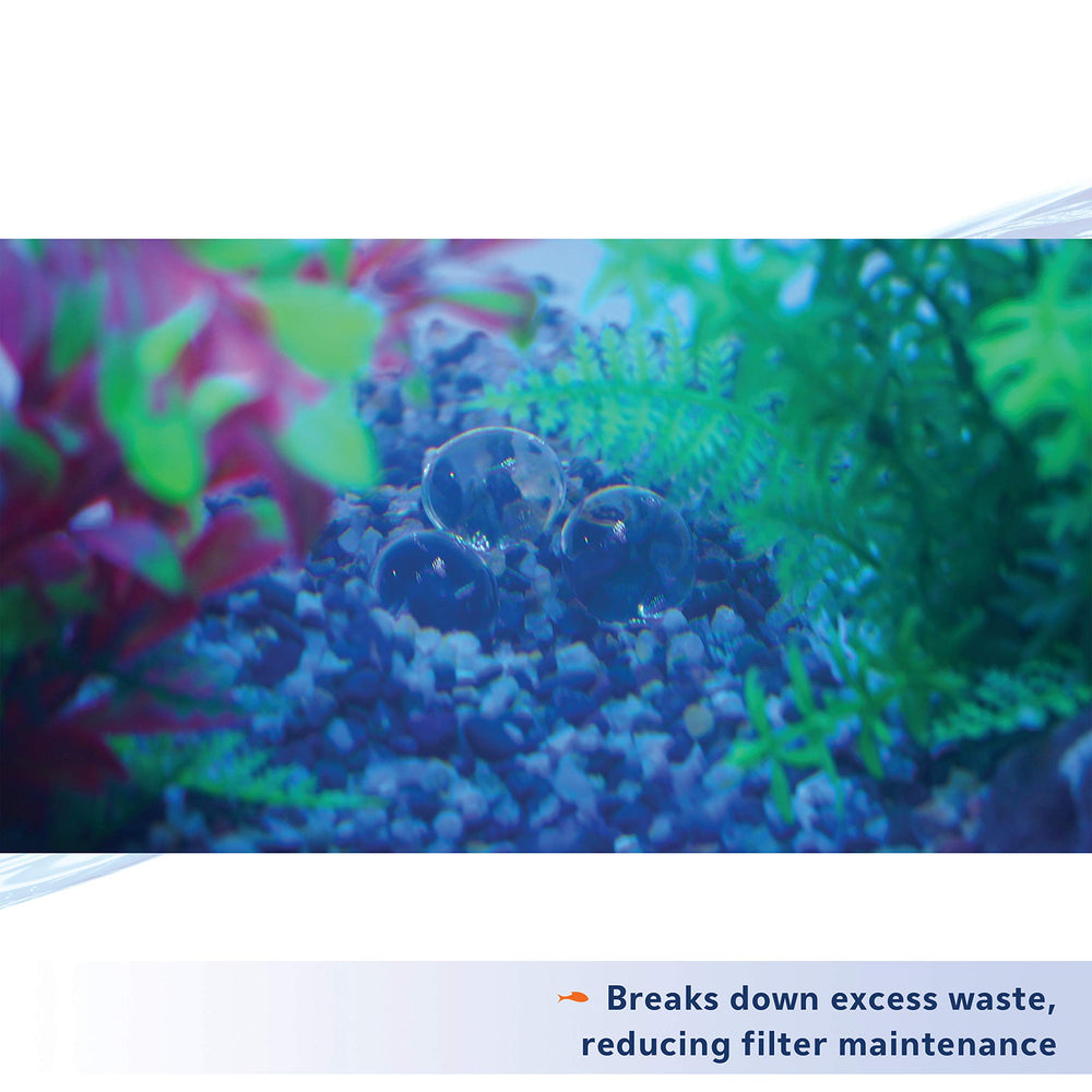 Aqueon Pure: seguro para acuarios de agua dulce, diseño en esfera.