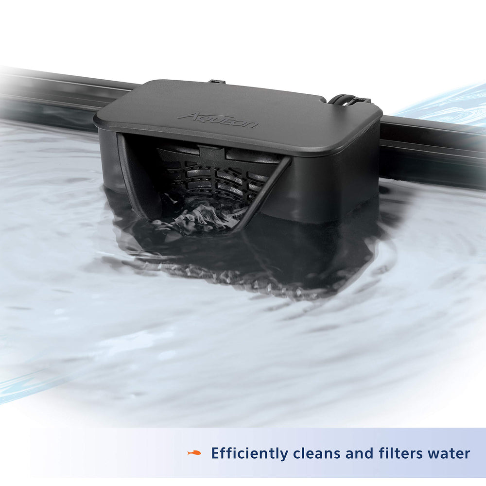 Aqueon QuietFlow 10e cartucho de carbono elimina olores y turbidez.