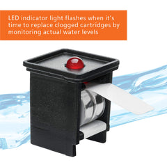 Aqueon QuietFlow 50 LED PRO: bomba interna silente para operación casi inaudible