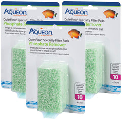Aqueon QuietFlow: almohadillas eliminadoras de fosfato que reducen algas en el acuario