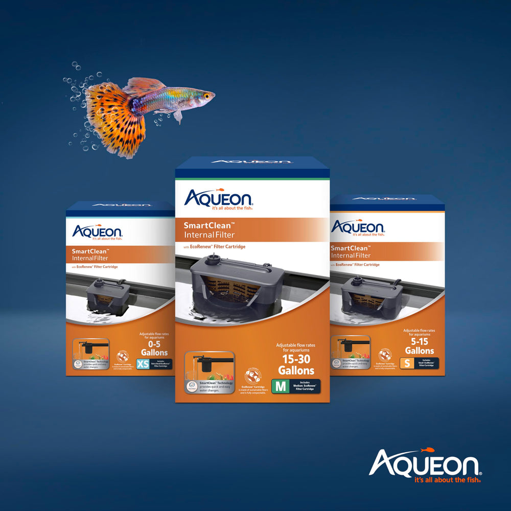 Aqueon QuietFlow clip y ventosas facilitan instalación en acuarios con marco o sin marco