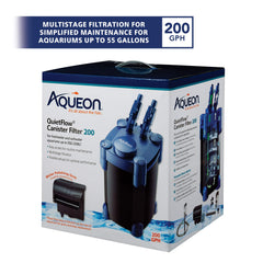 Filtración en tres etapas del Aqueon QuietFlow: mecánica, química y biológica
