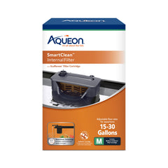 Aqueon QuietFlow filtro interno con SmartClean para cambios parciales sin desarmar