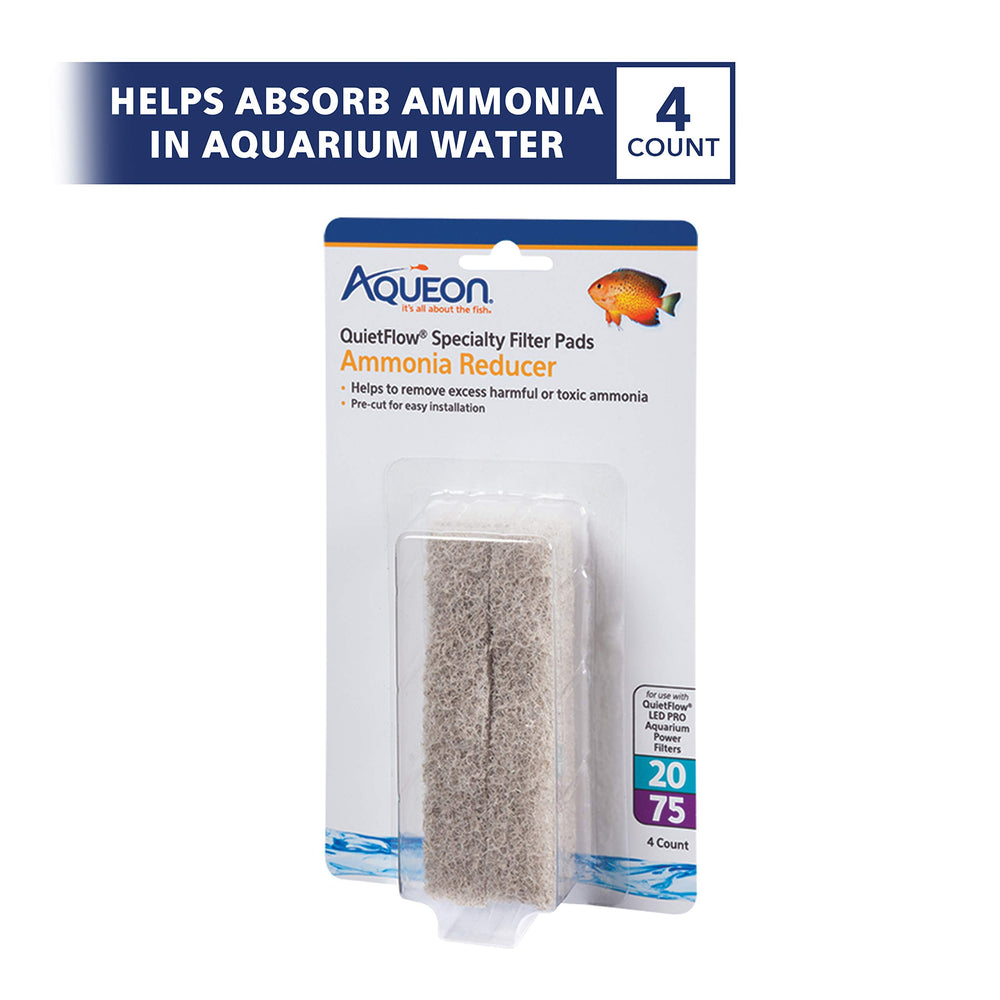 Aqueon QuietFlow LED PRO carbono pastilla para filtración eficiente.