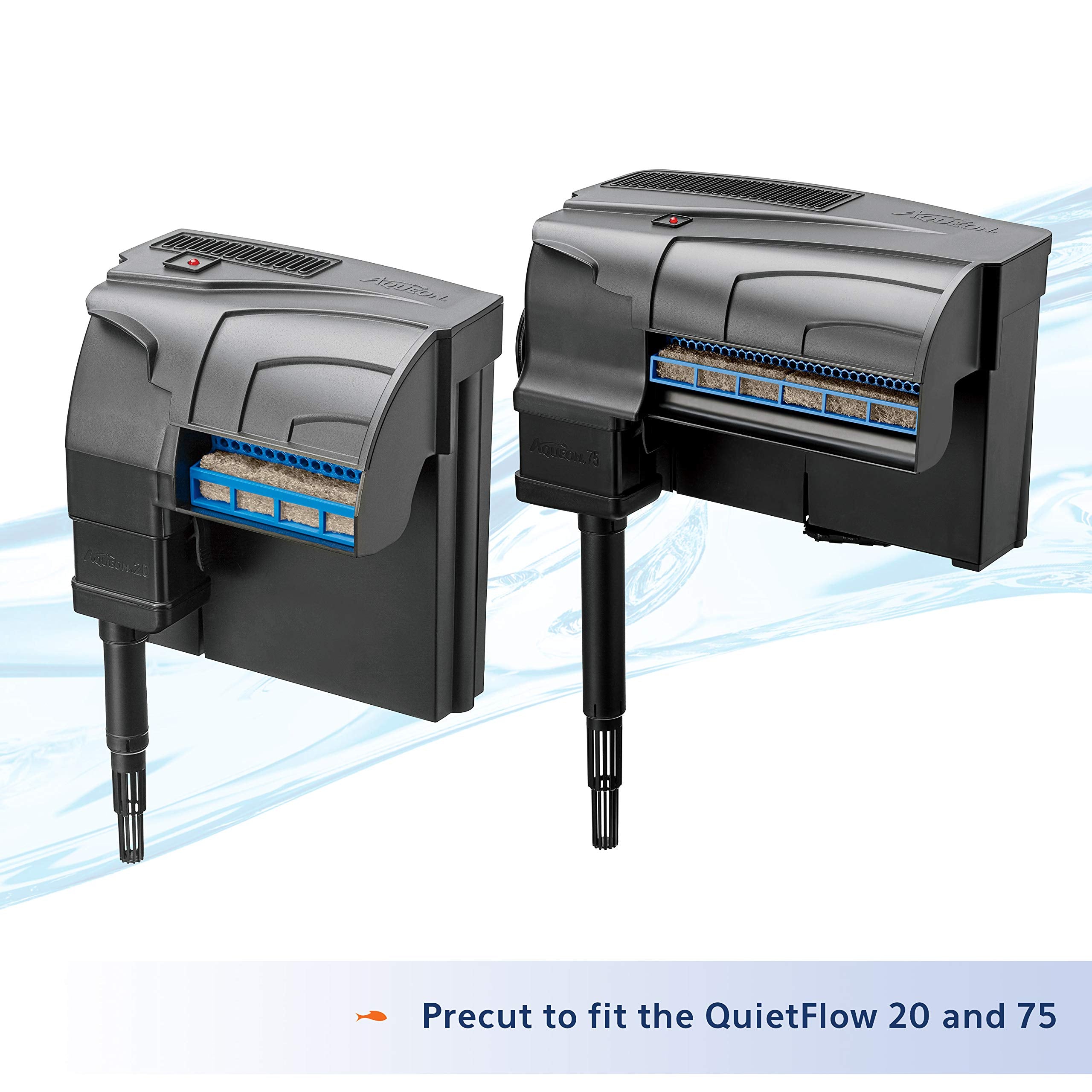 Aqueon QuietFlow LED PRO duración recomendada de mantenimiento de 2 a 3 semanas.