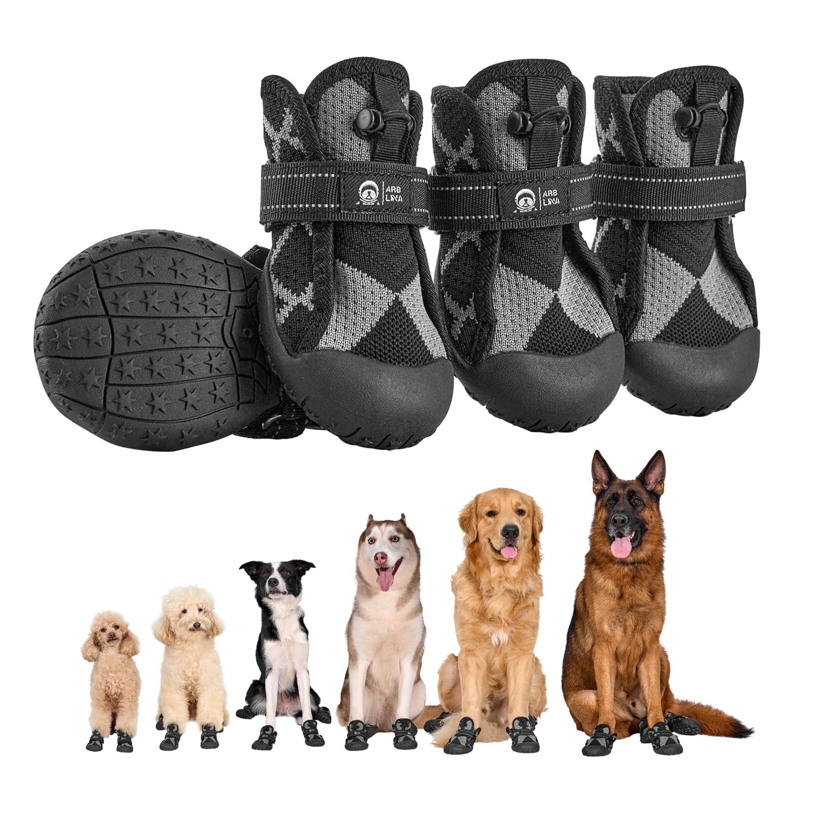 Arblina: zapatillas con ajuste doble para seguridad en paseos.