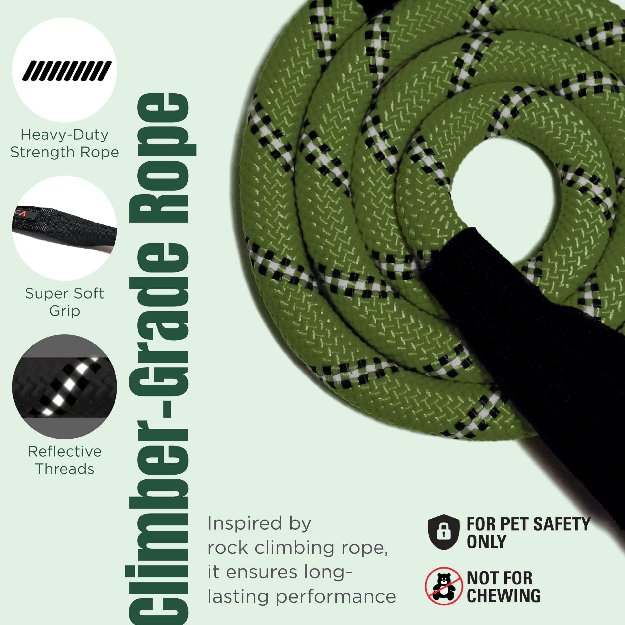 ARCA PET Correa-seguridad-reflectante mejora visibilidad nocturna para viajes seguros.