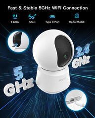 ARENTI 5G visión nocturna para vigilancia nocturna clara.