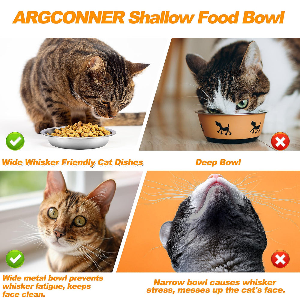 ARGCONNER tamaño 5,5 pulgadas para gatos y roedores pequeños.