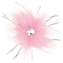 Detalles metálicos en Aria Sparkle Feather para realzar el color del pelaje
