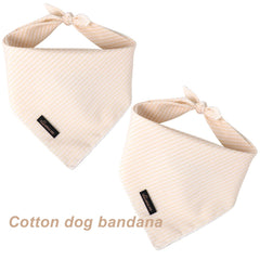 Aring Pet bandana algodón para perro: tela suave y fácil de limpiar.