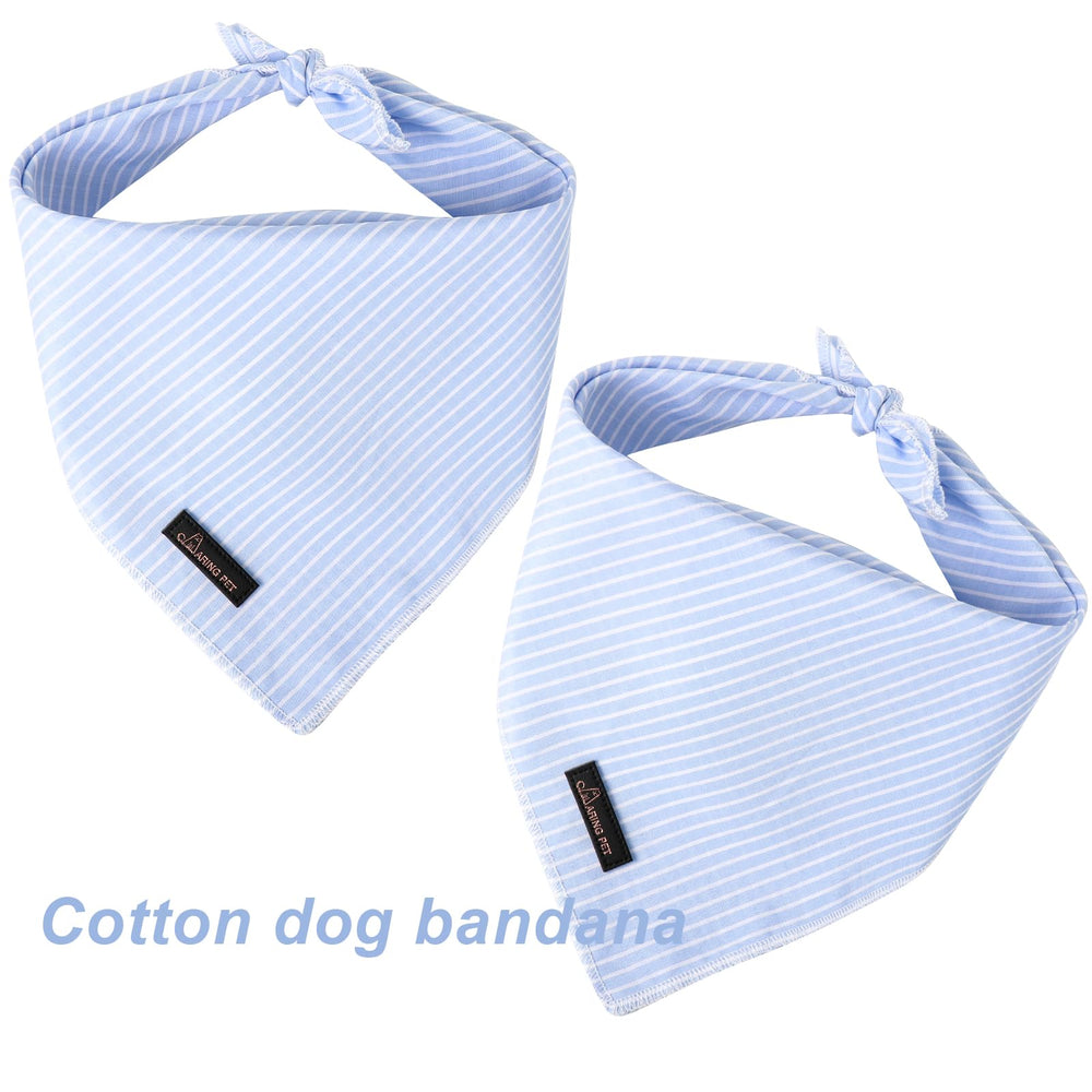Aring pet bandana de algodón cómodo, fácil de lavar y mantener